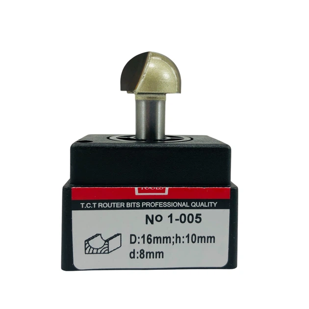 Фреза пазова галтельна VATZO 1005 D16 d8 L46 h10 - изображение 3