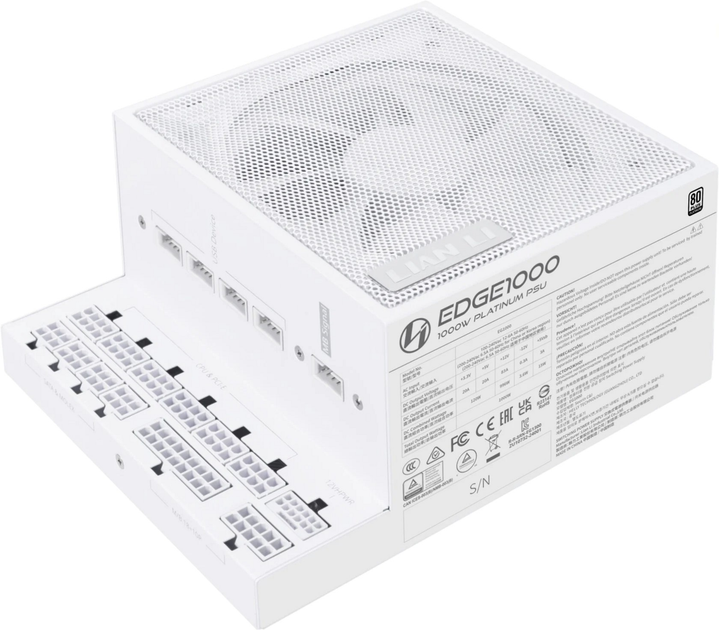 Блок живлення Lian Li EDGE EG1000 1000W 80 Plus Platinum White (EG1000 WHITE) - зображення 2