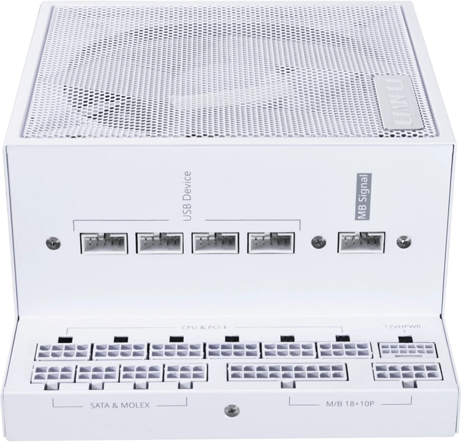 Zasilacz Lian Li EDGE EG1000 1000W 80 Plus Platinum White (EG1000 WHITE) - obraz 5