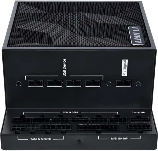Блок живлення Lian Li EDGE EG0850 850W 80 Plus Platinum Black (EG0850 BLACK) - зображення 2
