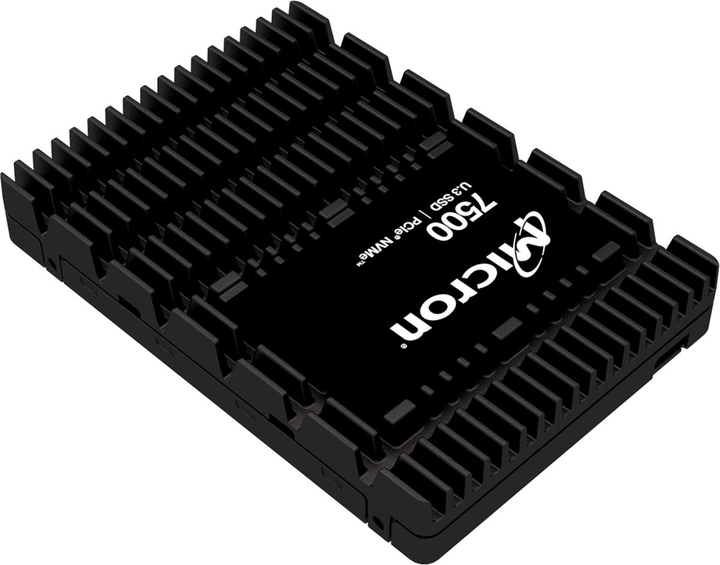 Dysk SSD Micron 7500 PRO 7.68TB U.3 NVMe PCIe 4.0 x4 3D NAND TLC (MTFDKCC7T6TGP-1BK1DABYYR) - obraz 2