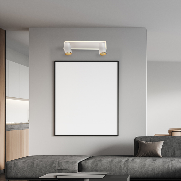 Reflektor punktowy Light Prestige Parma LP-0612/2WS WH - obraz 5