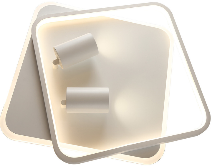 Lampa sufitowa Light Prestige Parma LP-0612/2C Square WH - obraz 4