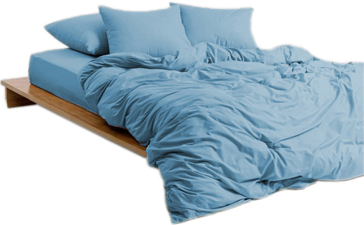Простирадло на гумці MirSon Soft Touch of Satin 008 Sky blue 90x190 см від Rozetka на платформі USKIDKA Акція на Простирадло на гумці MirSon Soft Touch of Satin 008 Sky blue 90x190 см від Rozetka