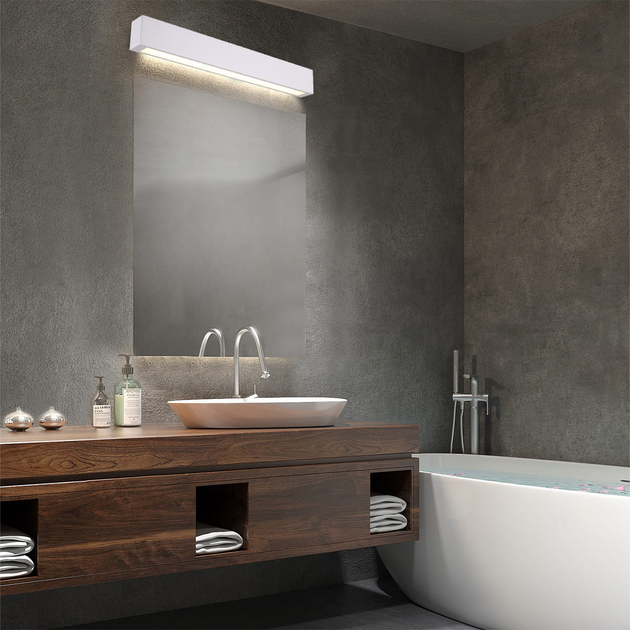 Kinkiet Light Prestige Ibros GS-LWA-12W 3000K WH - obraz 2