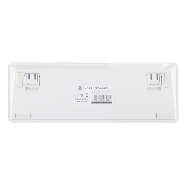 Игровая клавиатура AJAZZ AK680 MAX WHITE с магнитными свитчами, 8000 Гц, Rapid Trigger. RGB - изображение 10