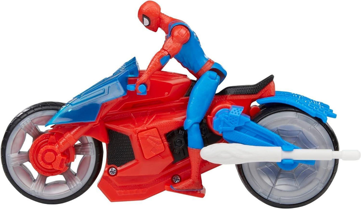 Набір фігурок Hasbro Marvel: Spider-Man Web Blast Cycle F6899 (5010996283955) - зображення 4