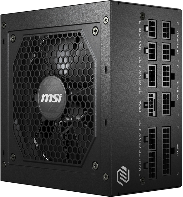 Блок живлення MSI MAG A750GL PCIE5 II Black (306-7ZP8E11-CE0) - зображення 1