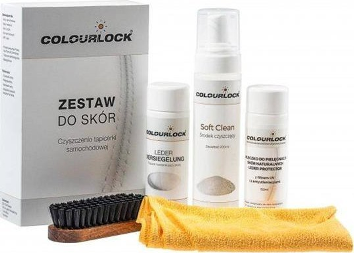 Набір для чищення шкіри Lederzentrum Colourlock Soft (5903713151975) - зображення 1