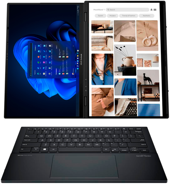 Ноутбук ASUS Zenbook Duo (2025) UX8406CA-PZ068X (90NB14X1-M002D0) Inkwell Gray - зображення 9