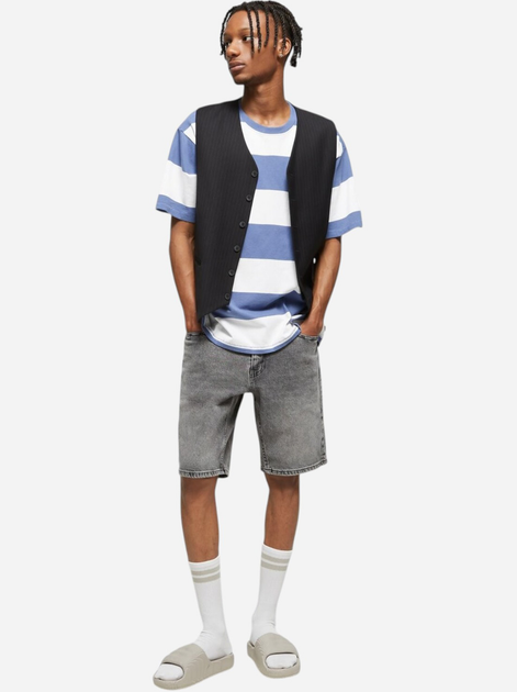 Spodenki męskie jeansowe Levi's A7219-0005 34 Czarne - obraz 3