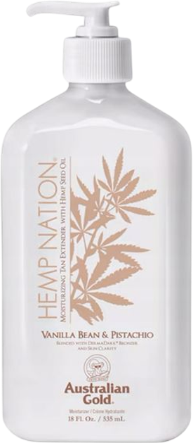 Balsam do ciała Australian Gold Hemp Nation Vanilla & Pistacio 535 ml (54402413111) - obraz 1