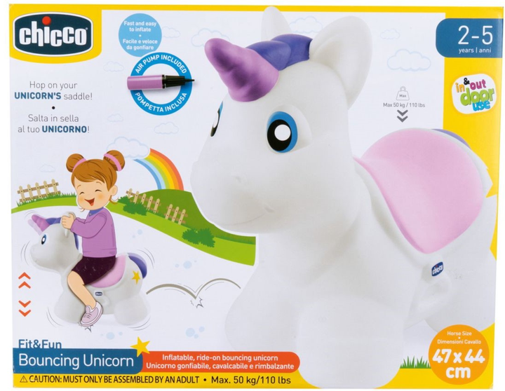Стрибун Chicco Fit & Fun Єдиноріг (8058664175611) - зображення 2