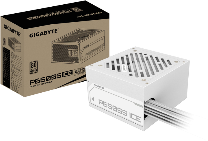Zasilacz Gigabyte P650SS ICE 650W White (GP-P650SS ICE) - obraz 6