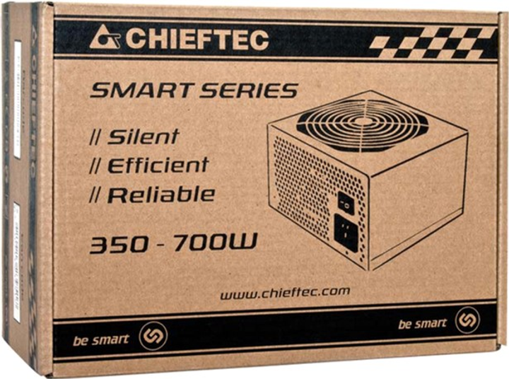 Zasilacz Chieftec GPS-650A8 650W Black - obraz 4