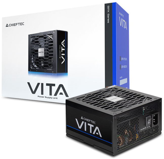 Zasilacz Chieftec Vita BPX-750-S 750W Black - obraz 8
