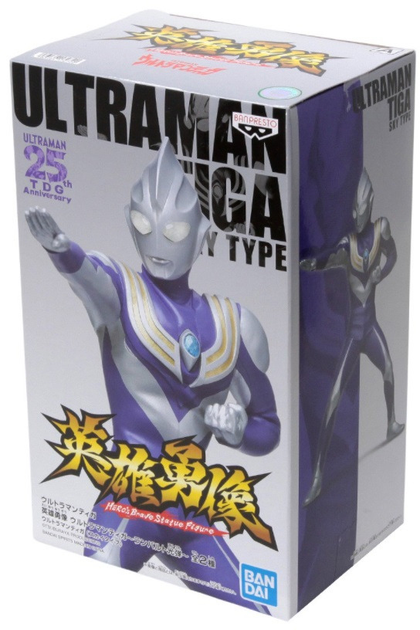 Фігурка Banpresto Hero's Brave Statue: Ultraman Tiga Sky Type 17 см 19086 (4983164190861) - зображення 4