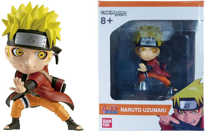 Фігурка Bandai Chibi Masters: Naruto Naruto Uzumaki 8 см 63383 (4549660633839) - зображення 1