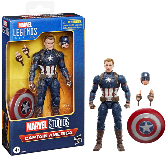 Фігурка Hasbro Marvel Avengers: Legends Series Капітан Америка 15 см G0607 (5010996282668) - зображення 1