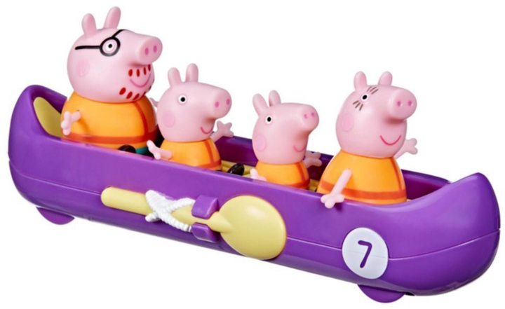 Набір фігурок Hasbro Peppa Pig: Peppa's Family Canoe Trip F3660 (5010993935727) - зображення 2