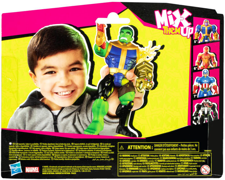 Фігурка Hasbro Marvel Avengers: Mixmashers Hulk Deluxe 12 см F9270 (5010996247704 ) - зображення 2