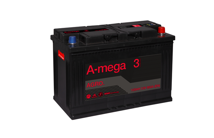 Акумулятор A-mega AGRO 125Ah 950A - изображение 1