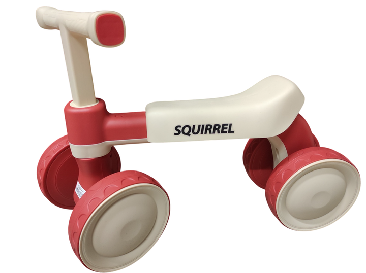 Беговел детский Squirrel четырехколесный красный - изображение 3