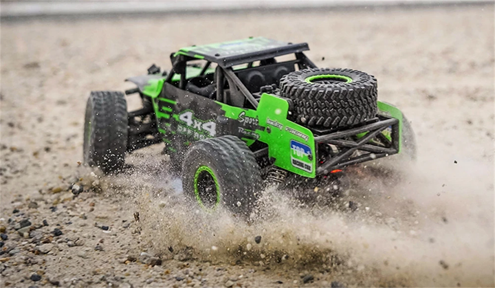 Радиоуправляемая машинка ZLL SG202 Pro 1:20 4WD до 40 км/ч RC джип внедорожник на пульте 2.4GHz щеточный мотор металлический кардан LED подсветка 2 АКБ - изображение 5