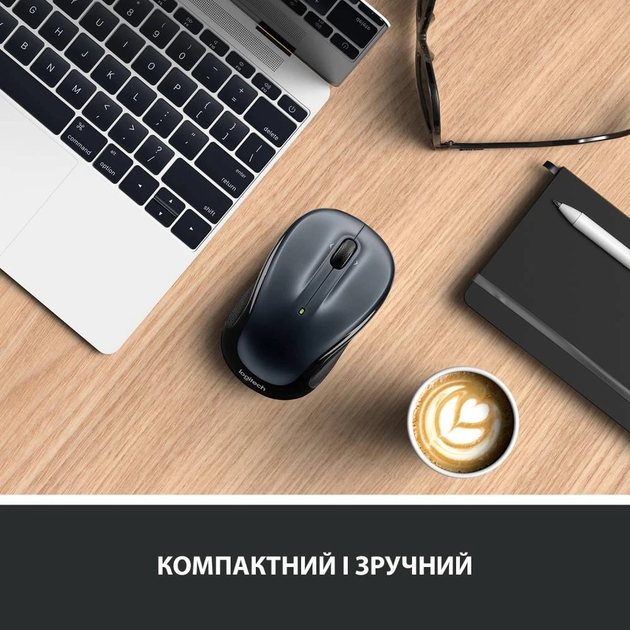 Мышь беспроводная Logitech M325s Dark Silver (910-006812) - изображение 5