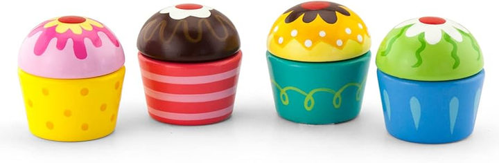Ciasteczka drewniane Viga Cup Cake 4 szt. 50808 (6934510508081) - obraz 2