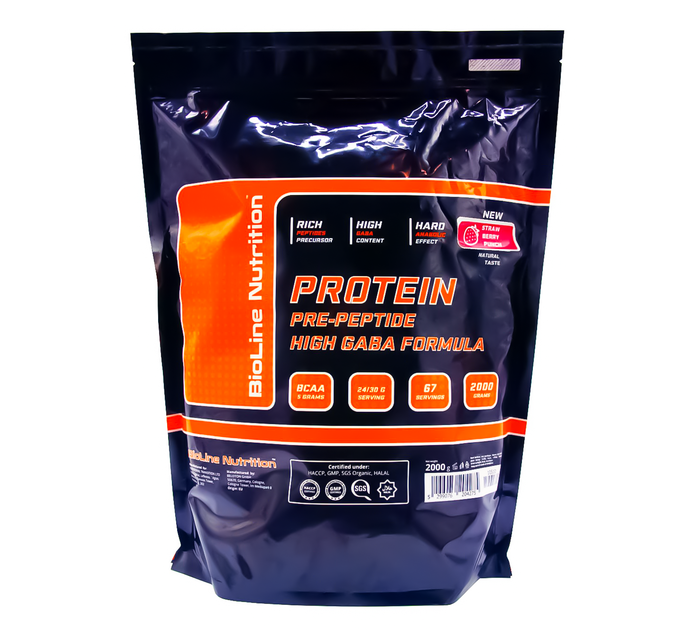 Протеин BioLine Nutrition сывороточный WPS 80 для роста мышц и набора веса 2 кг в мягкой упаковке земляника - Фото 1 Протеин BioLine Nutrition сывороточный WPS 80 для роста мышц и набора веса 2 кг в мягкой упаковке земляника - изображение 1