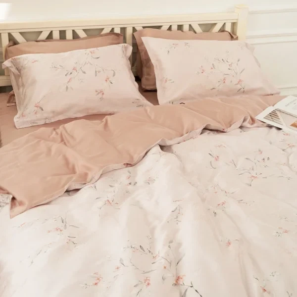 Комплект постельного белья Viluta Евро Tencel Т-01 - изображение 2