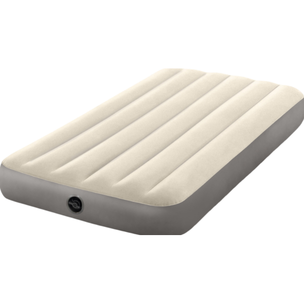 Надувной матрас Intex Deluxe Single-High с флокированным покрытием (IND-64101) - изображение 2