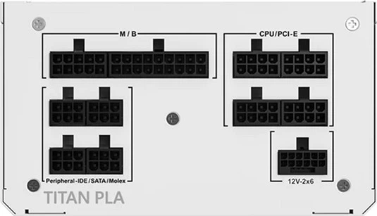 Zasilacz Montech Titan PLA 750W White (NEMT-006) - obraz 4
