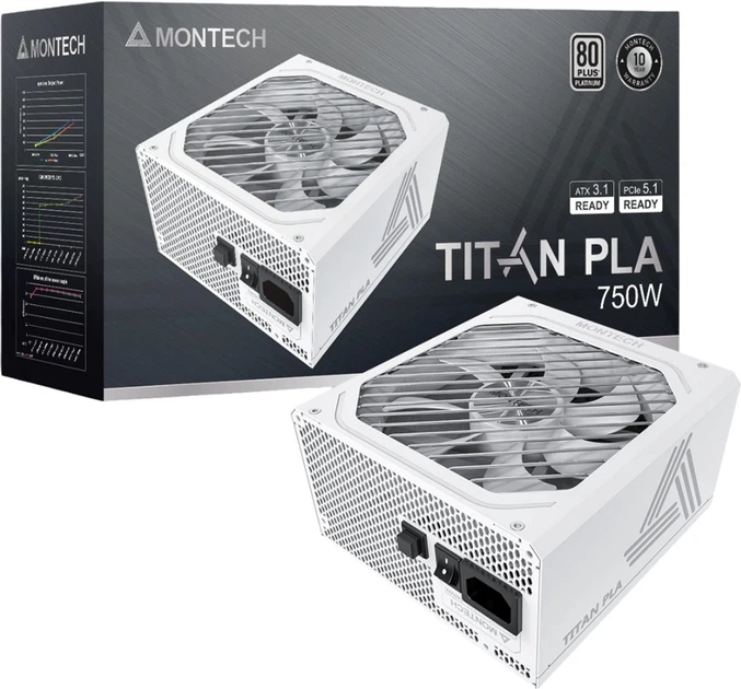 Zasilacz Montech Titan PLA 750W White (NEMT-006) - obraz 7