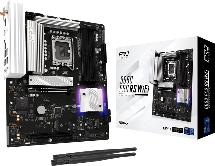 Płyta główna ASRock B860 Pro RS WiFi (s1851, Intel B860, PCI-Ex16) - obraz 5