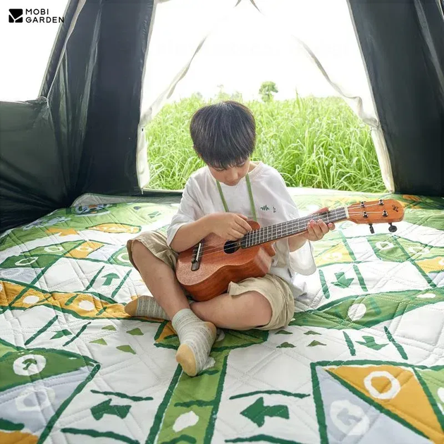 Килимок для пікніка Mobi Garden Camp NX23663020 180 х 200 см, зелений - изображение 2