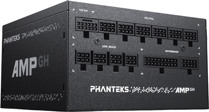 Zasilacz Phanteks AMP GH 1200W Black (NEPH-028) - obraz 2