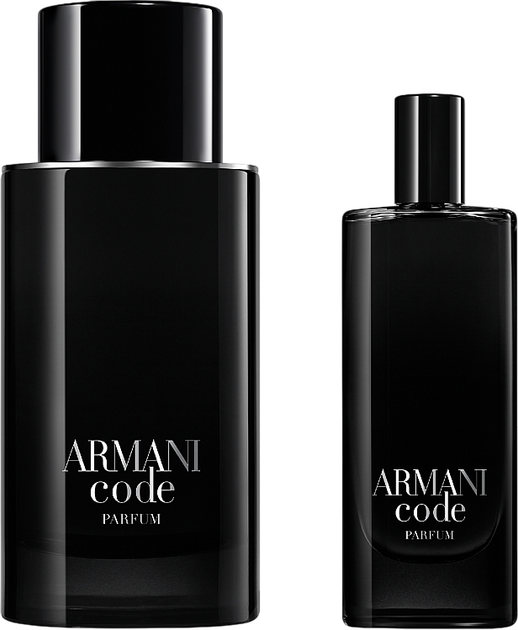 Zestaw męski Giorgio Armani Armani Code Perfumy 75 ml + Miniatura Perfumy 15 ml (3614274109924) - obraz 2