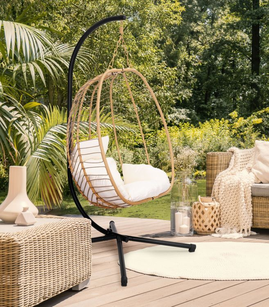 Huśtawka Cocoon ModernHome firmy Multistore XD0338-BG-BC - obraz 6