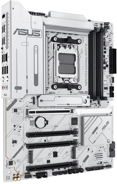 Płyta główna ASUS X870 MAX GAMING WIFI7 W (sAM5, AMD X870, PCI-Ex16) (90MB1LZ0-M0EAY0) - obraz 2