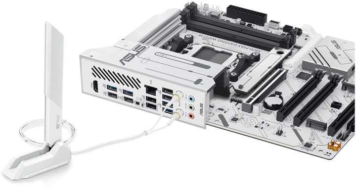 Płyta główna ASUS X870 MAX GAMING WIFI7 W (sAM5, AMD X870, PCI-Ex16) (90MB1LZ0-M0EAY0) - obraz 7
