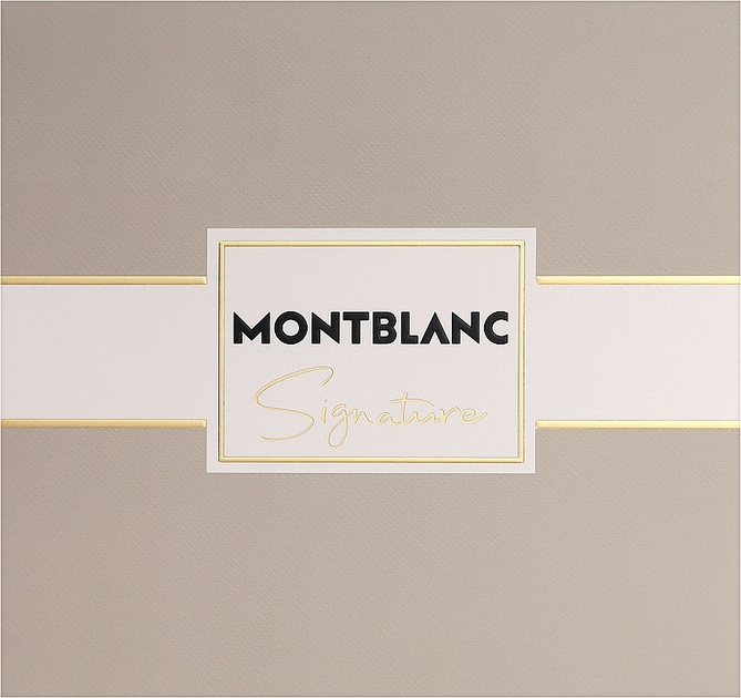 Zestaw damski Montblanc Signature Woda perfumowana 50 ml + Balsam do ciała 100 ml (3386460139205) - obraz 2