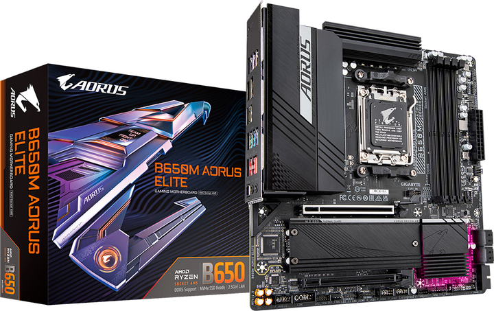 Płyta główna Gigabyte B650M Aorus Elite (sAM5, AMD B650, PCI-Ex16) - obraz 5
