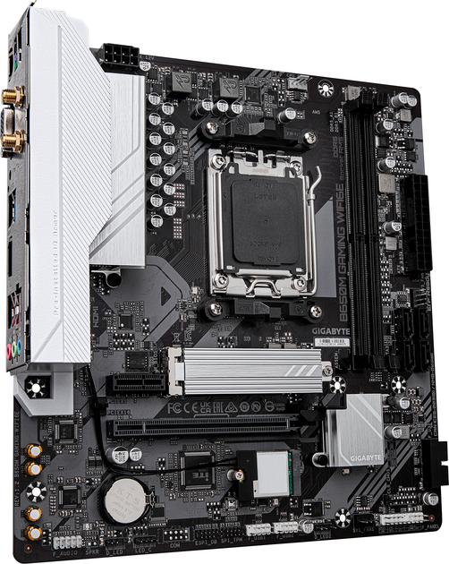 Płyta główna Gigabyte B650M GAMING WIFI6E (sAM5, AMD B650, PCI-Ex16) - obraz 2