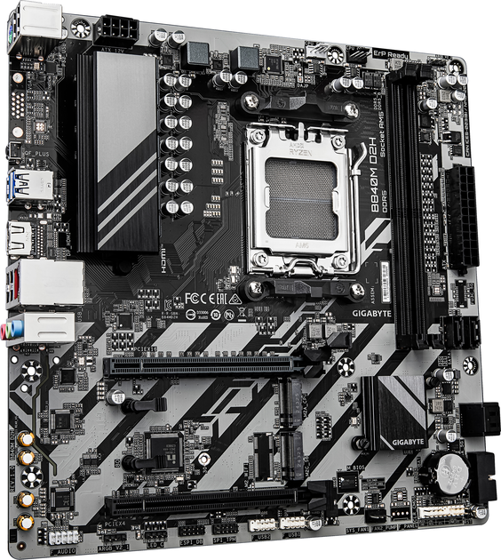 Płyta główna Gigabyte B840M D2H (sAM5, AMD B840, PCI-Ex16) - obraz 2