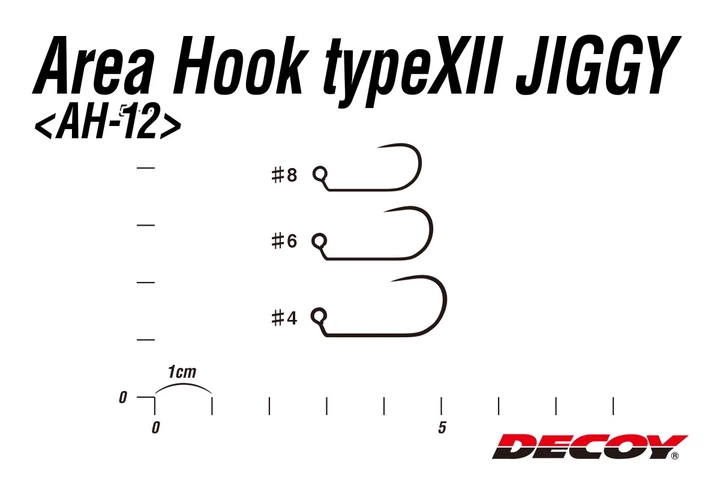 Крючок Decoy Area Type XII Jiggy AH-12 №4 - Фото 2 Крючок Decoy Area Type XII Jiggy AH-12 №4 - изображение 2