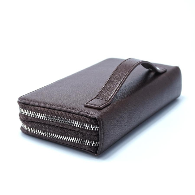 Мужское портмоне Baellerry Big Коричневый от продавца: Leather Products ...