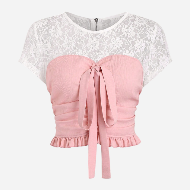 Акція на Топ жіночий SHEIN GD-00160338 XL Різнокольоровий від Rozetka