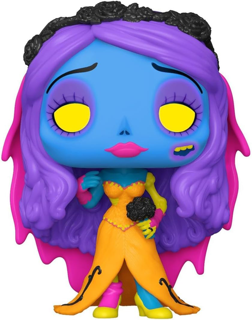 Zestaw Funko Pop! & Tee Tim Burton's Corpse Bride Figurka Emily + Koszulka Rozmiar L 72700 (889698727006) - obraz 3